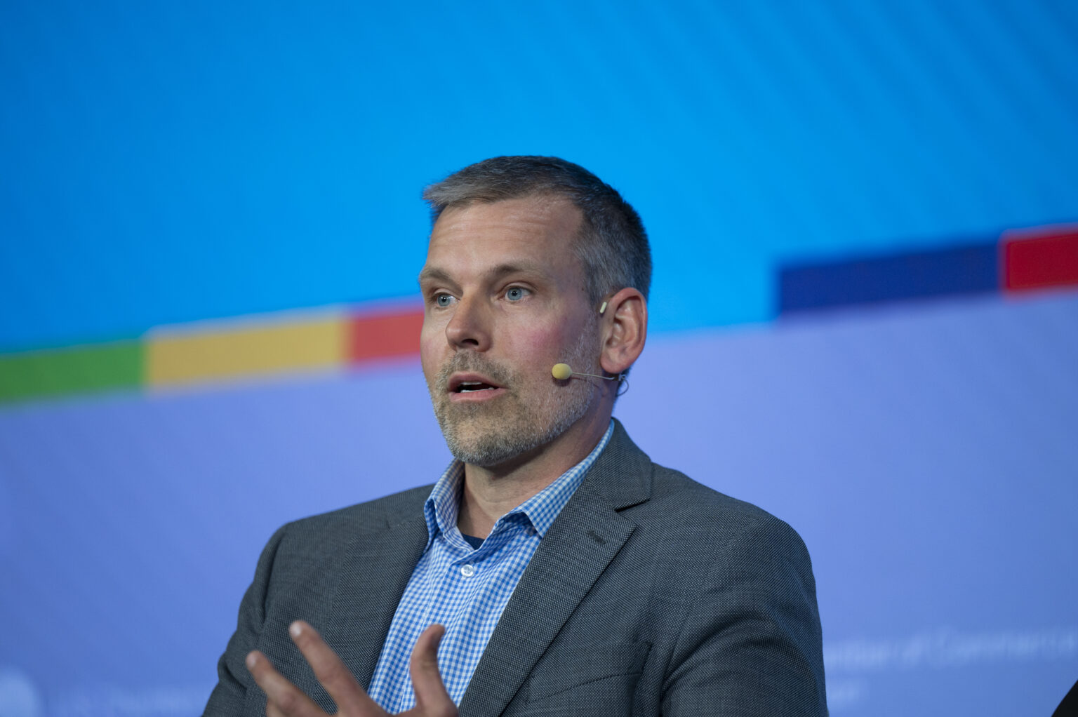 Ben Gerig speaks at the Talent Pipeline Management Summit