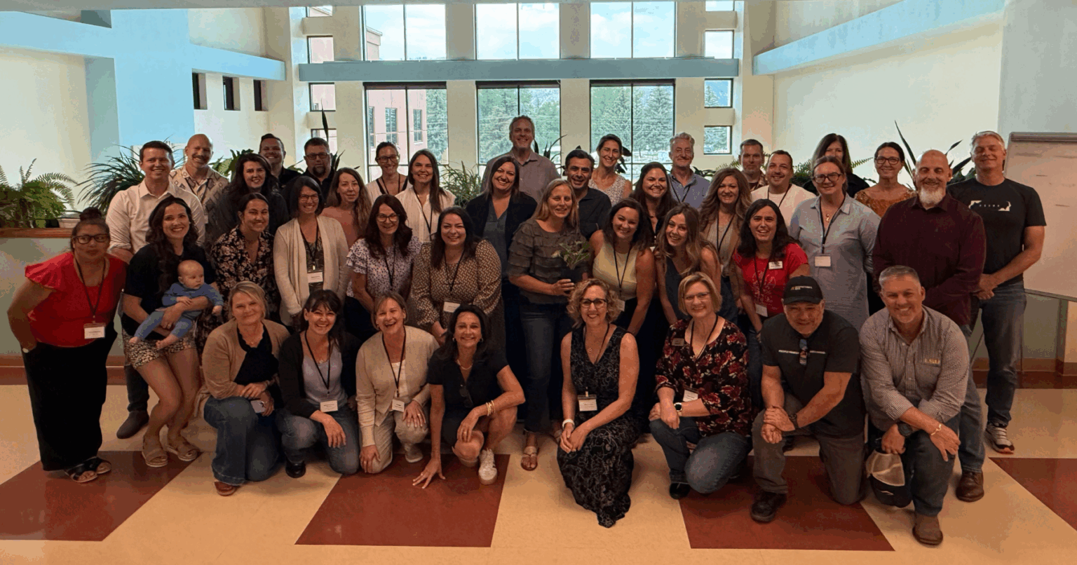 A photograph of the 2025 talent academy graduates